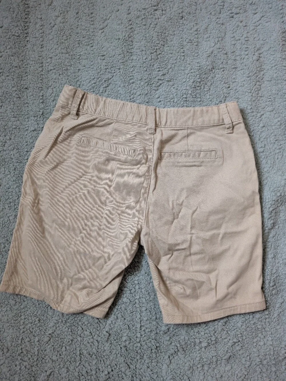 The Children's Place Tan Cotton Chino Shorts School Uniform